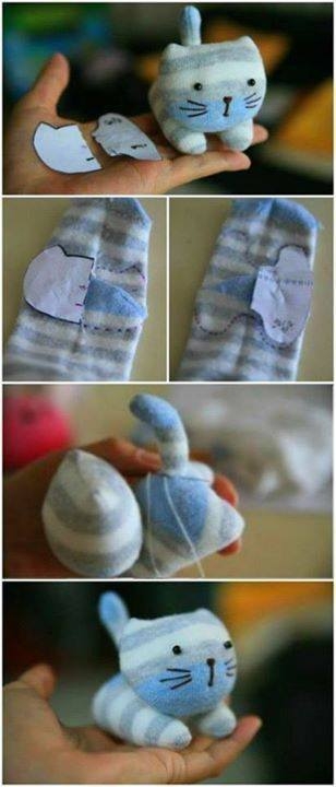 Игрушки из носков