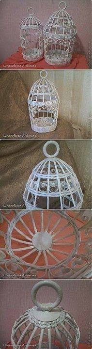 Чудеса из бумажных трубочек.