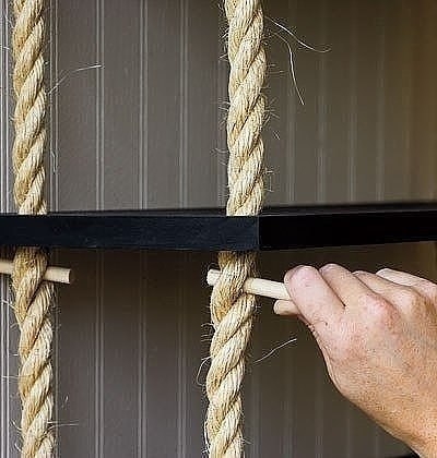 Как сделать подвесную полку.