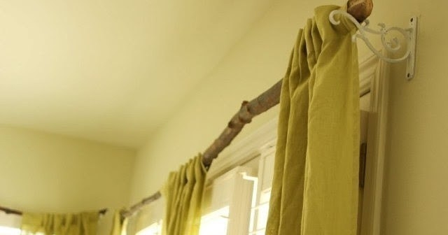 Необычные способы повесить штору.