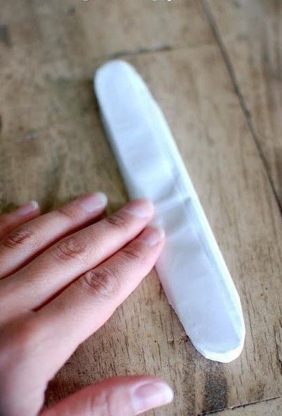 Подарочный бант из бумаги