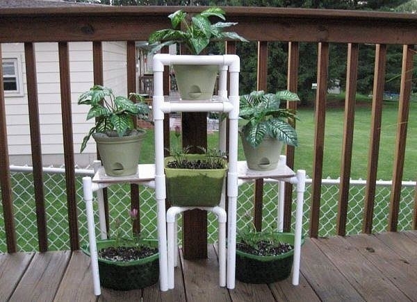 Идеи для дачи из пластиковых труб