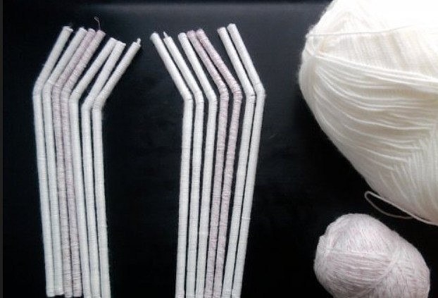 Кораблики из коктейльных трубочек!