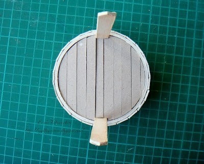 Колодец из бобины от скотча