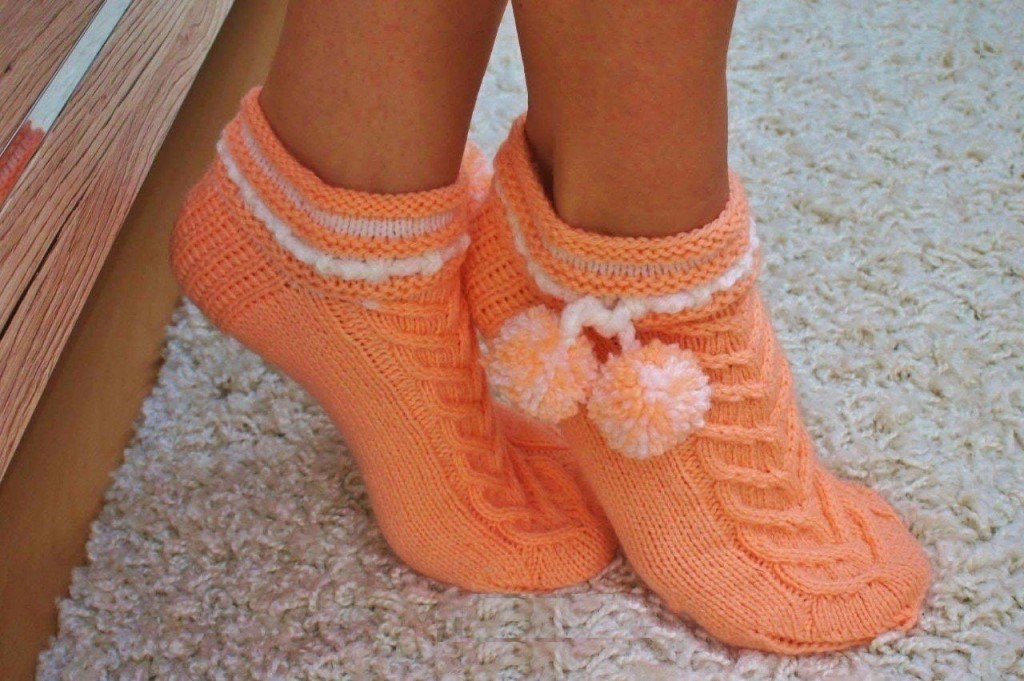 Идеи уютных домашних носочков