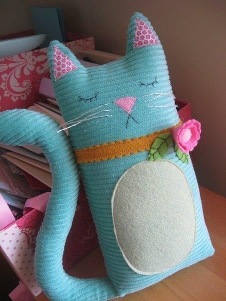 Коты. Мягкие игрушки с выкройками.