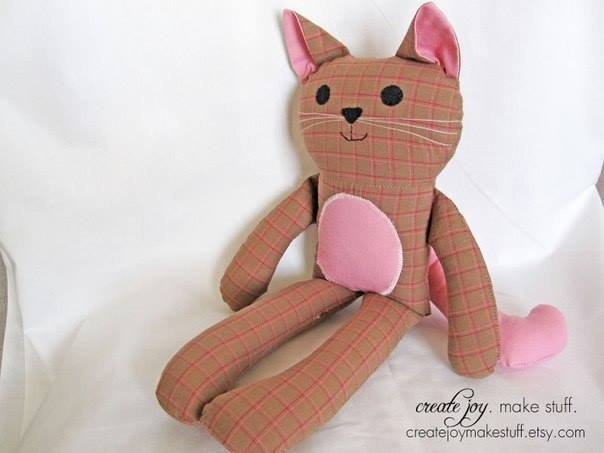 Коты. Мягкие игрушки с выкройками.