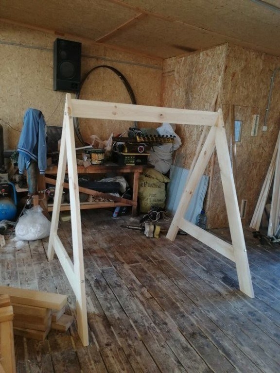 Интересная беседка.