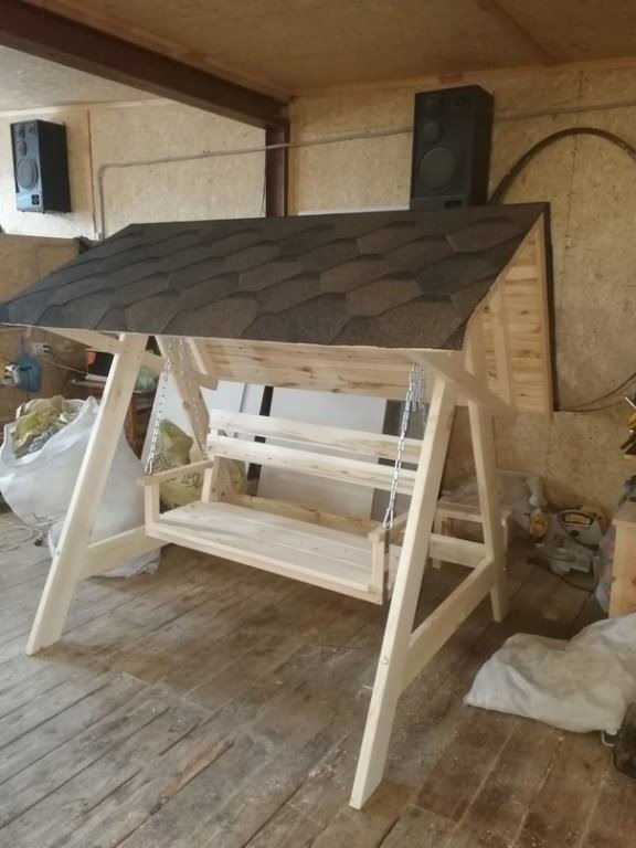 Интересная беседка.