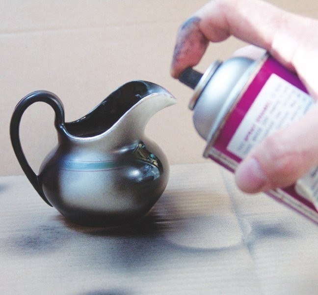 Античная ваза из старого соусника