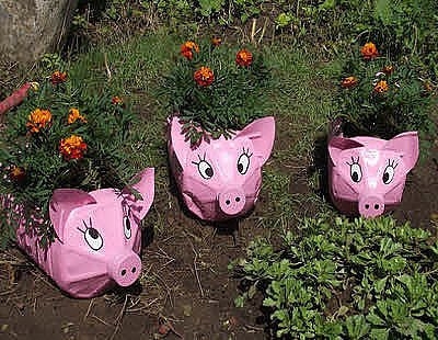 И это все из пластиковых бутылок!