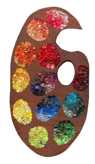 Идеи поделок из ненужных пуговиц.