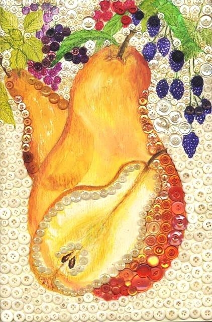 Идеи поделок из ненужных пуговиц.