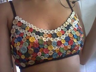 Идеи поделок из ненужных пуговиц.