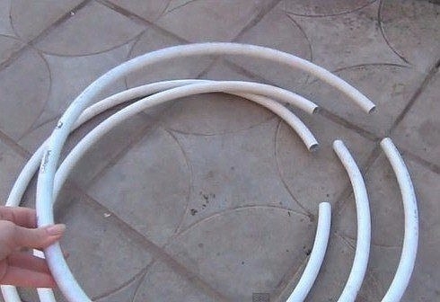 Конструкция для подвязки пионов.