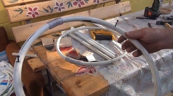 Конструкция для подвязки пионов.