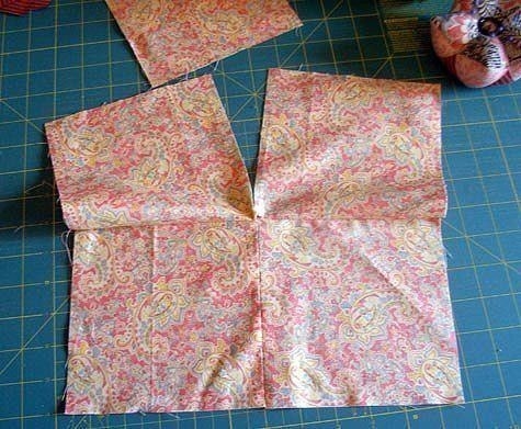 Подушечка лотос своими руками. мастер-класс.