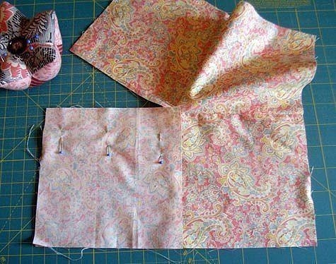 Подушечка лотос своими руками. мастер-класс.