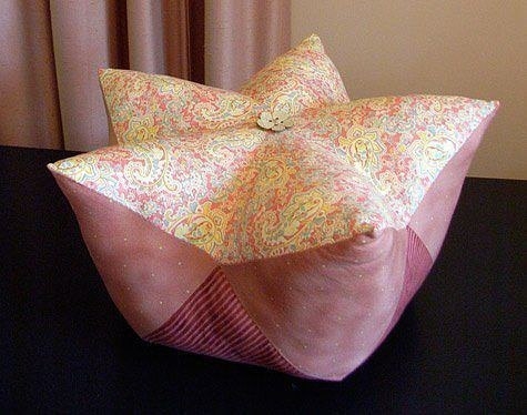 Подушечка лотос своими руками. мастер-класс.