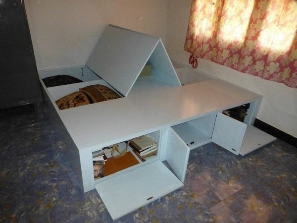 Кровати, которые помогут сэкономить место в спальне