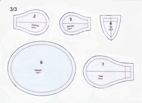 Черепашка. мк. выкройка.