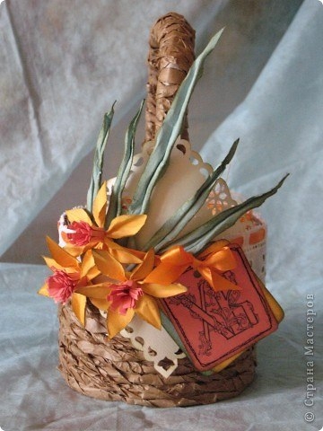 Корзиночка из подручных материалов. мк.