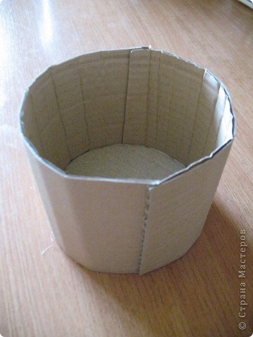 Корзиночка из подручных материалов. мк.