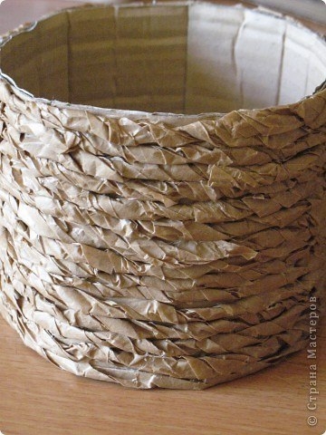 Корзиночка из подручных материалов. мк.