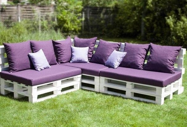 Дачная мебель из паллет