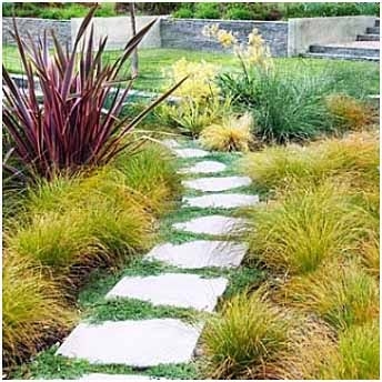 Крутые идеи садовых дорожек