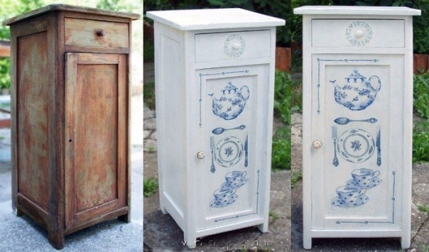 Переделка старой мебели. идеи.
