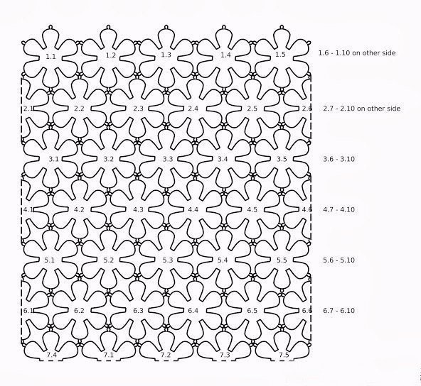 Как связать ажурную сумочку