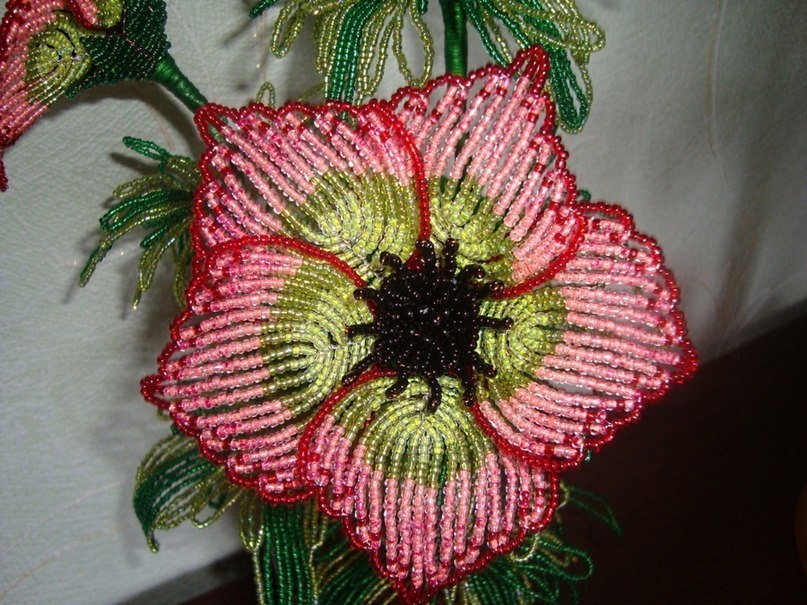 МК Анемоны из бисера