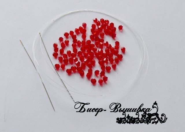 МК Сердце из бисера