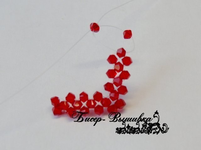 МК Сердце из бисера