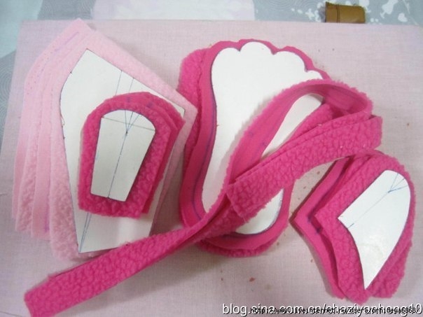 МК Шьём тапки-тигриные лапки