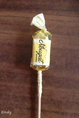 Каллы из конфет