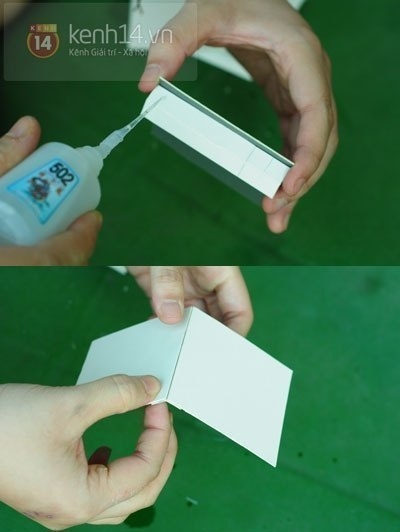 Домик из картона для хранения чайных пакетиков. Приятного чаепития!