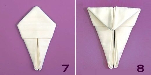 Салфетка Кролик станет прекрасным декором стола!