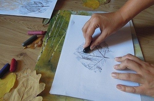 Как очень просто и красиво нарисовать осенние листья