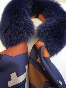 Идея съёмного мехового воротничка Идея съёмного мехового воротничка