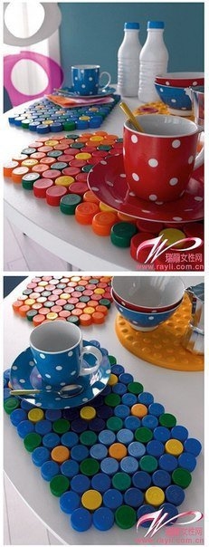 9 идей как использовать крышки от пластиковых бутылок