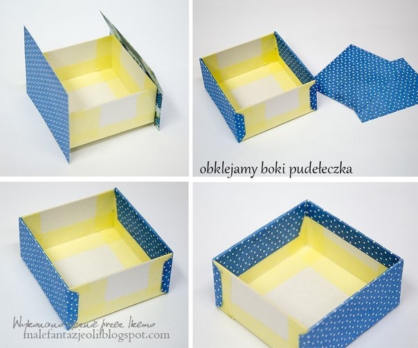 МК коробочка с крышкой. МК коробочка с крышкой.