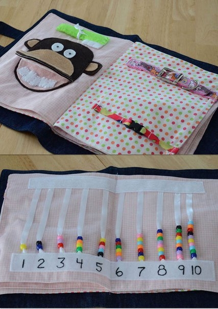 Развивающая книжка для малышей