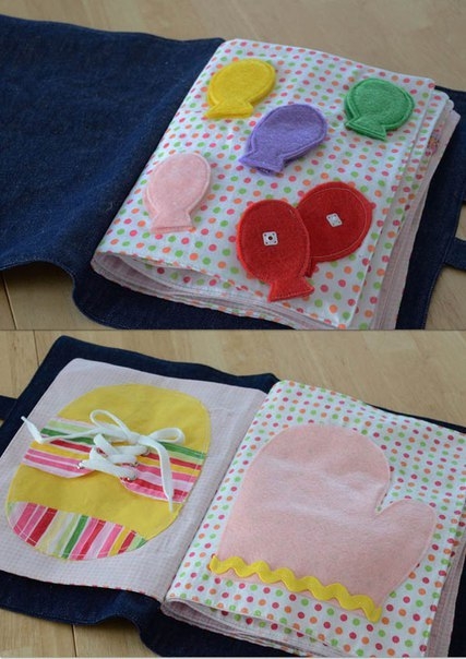 Развивающая книжка для малышей