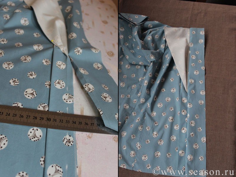 Блуза по мотивам JIL SANDER, моделирование блузы и техника пошива