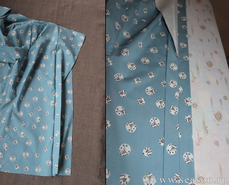 Блуза по мотивам JIL SANDER, моделирование блузы и техника пошива