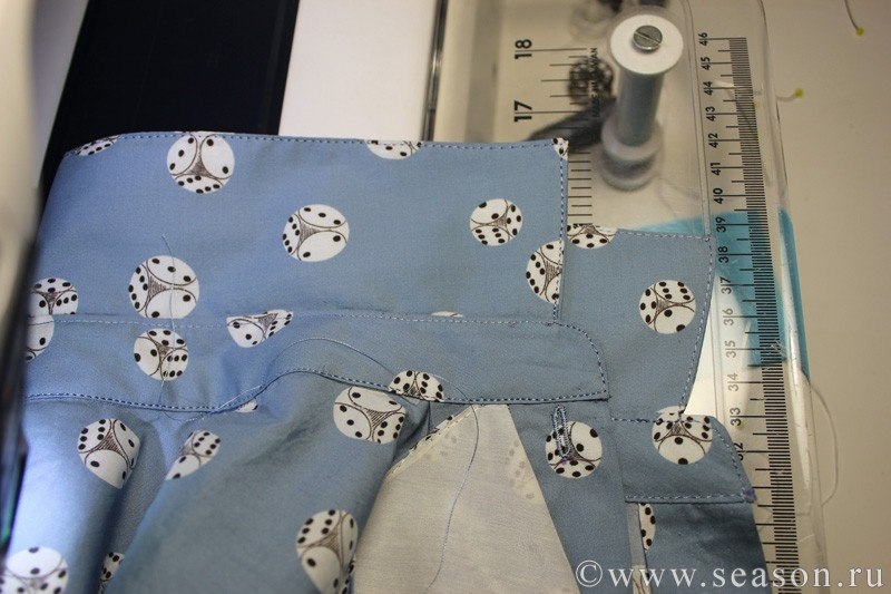 Блуза по мотивам JIL SANDER, моделирование блузы и техника пошива