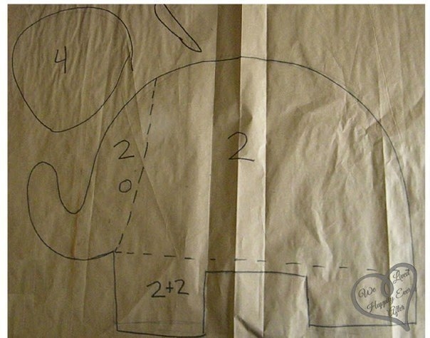 Шьём слоника