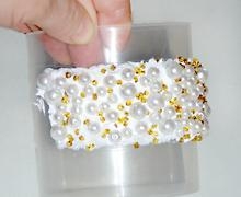 Из ненужной баночки - красивую шкатулочку